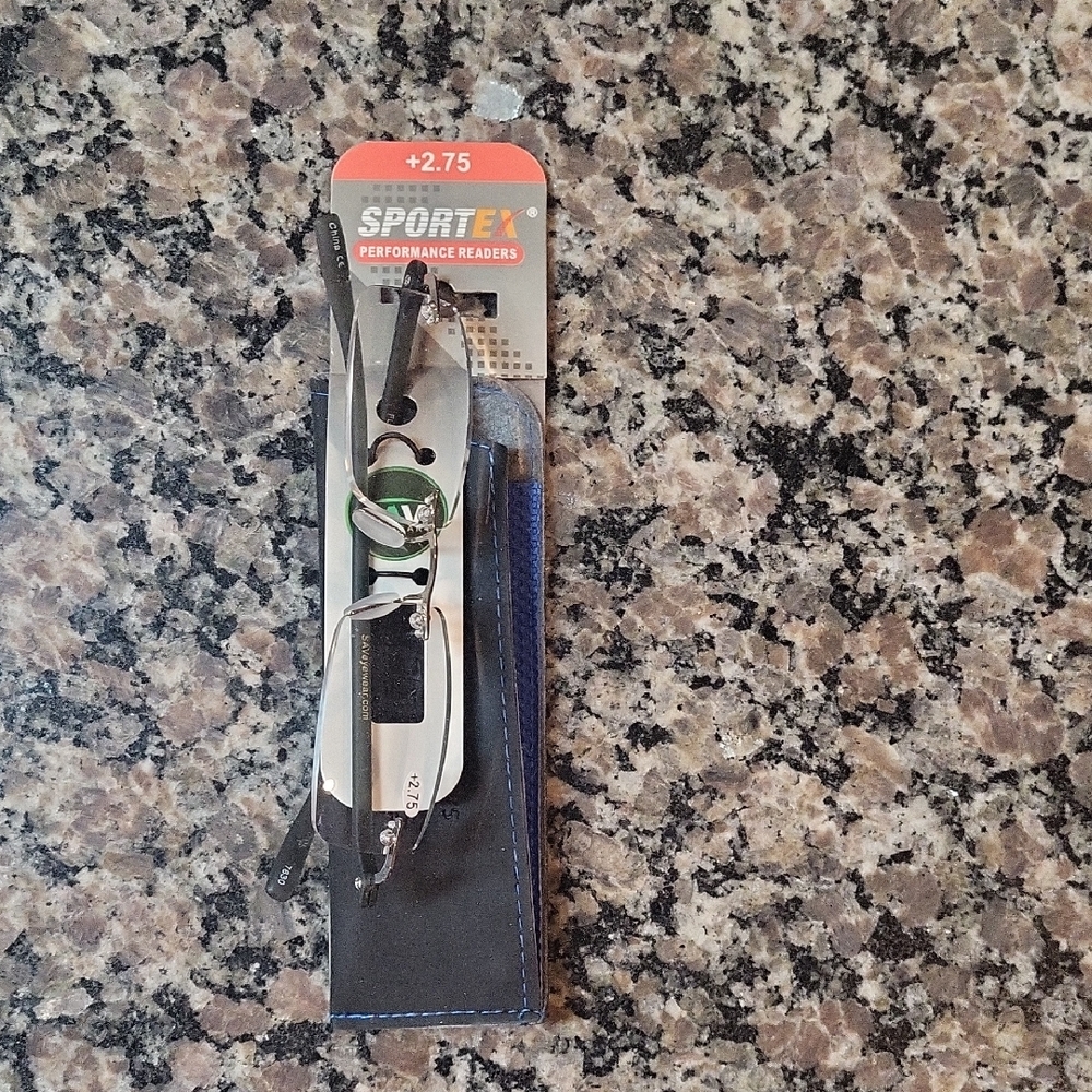Sportex Performance Readers +2.75 with Case